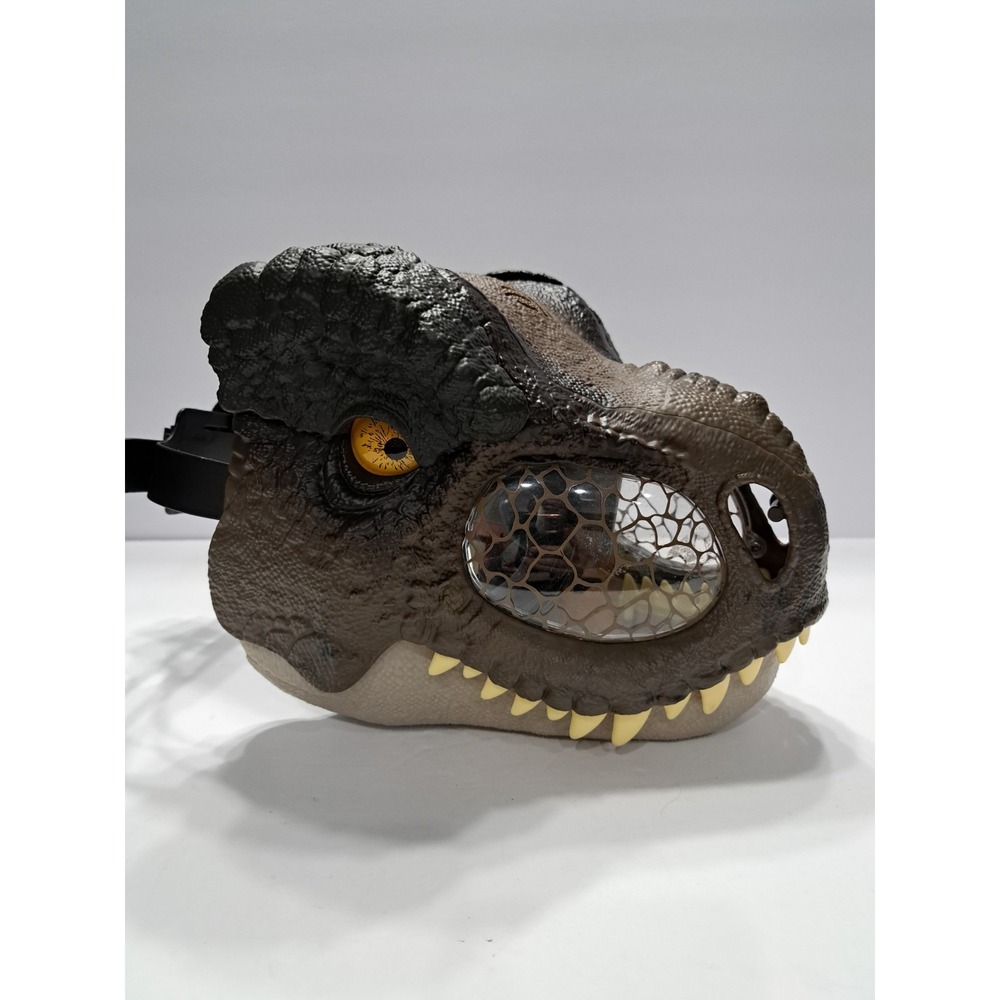 JURASSIC WORLD DOMINION TYRANNOSAURUS REX CHOMP N' ROAR MASK T-REX‎ w/SOUNDS